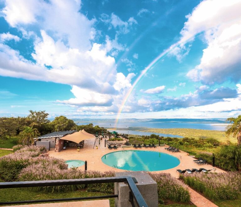 Tent Camping On Hills